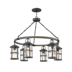 Rugged River Outdoor Chandelier