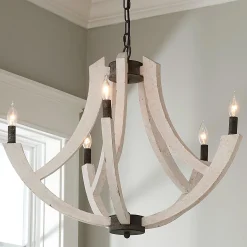 Rustic Brolly Chandelier