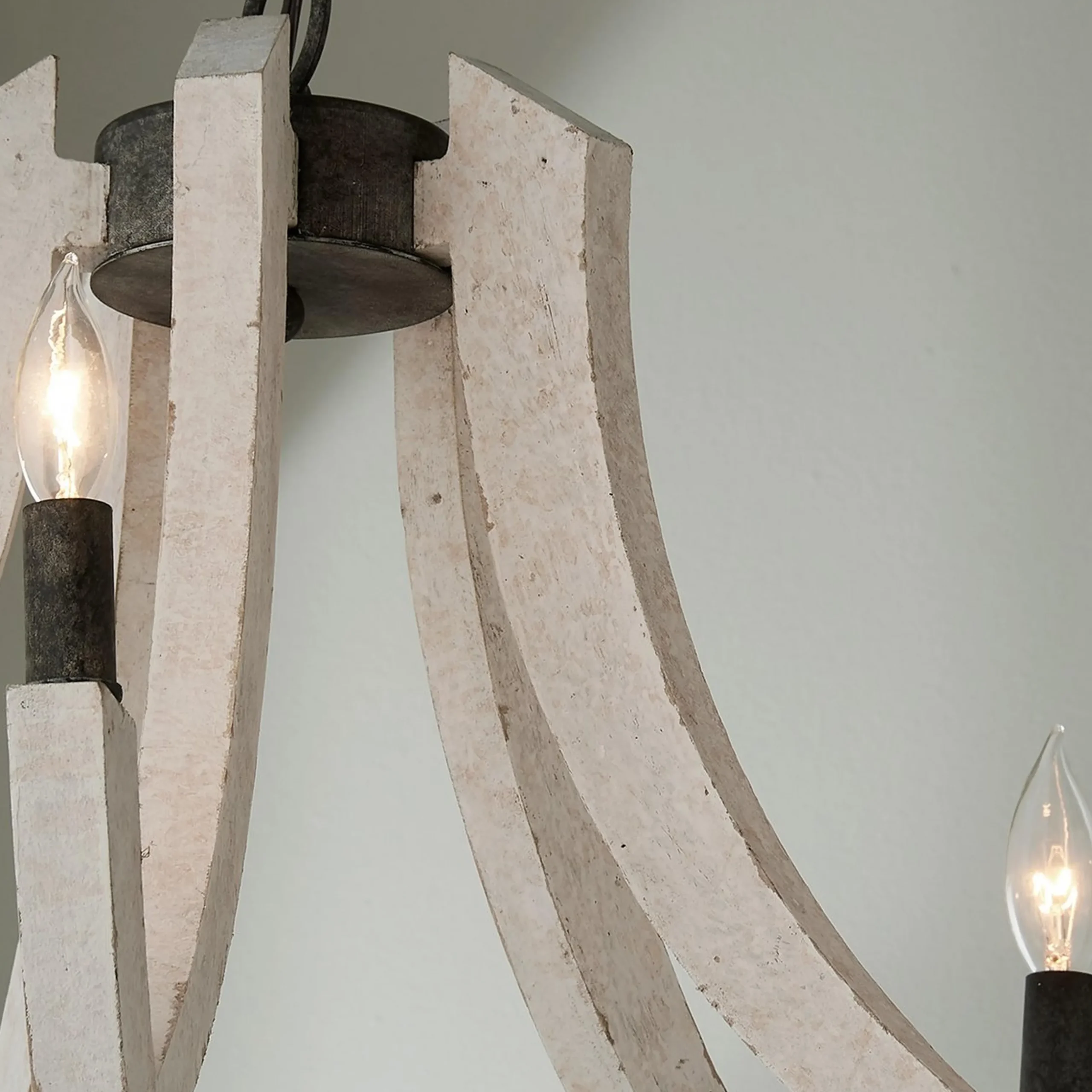 Rustic Brolly Chandelier