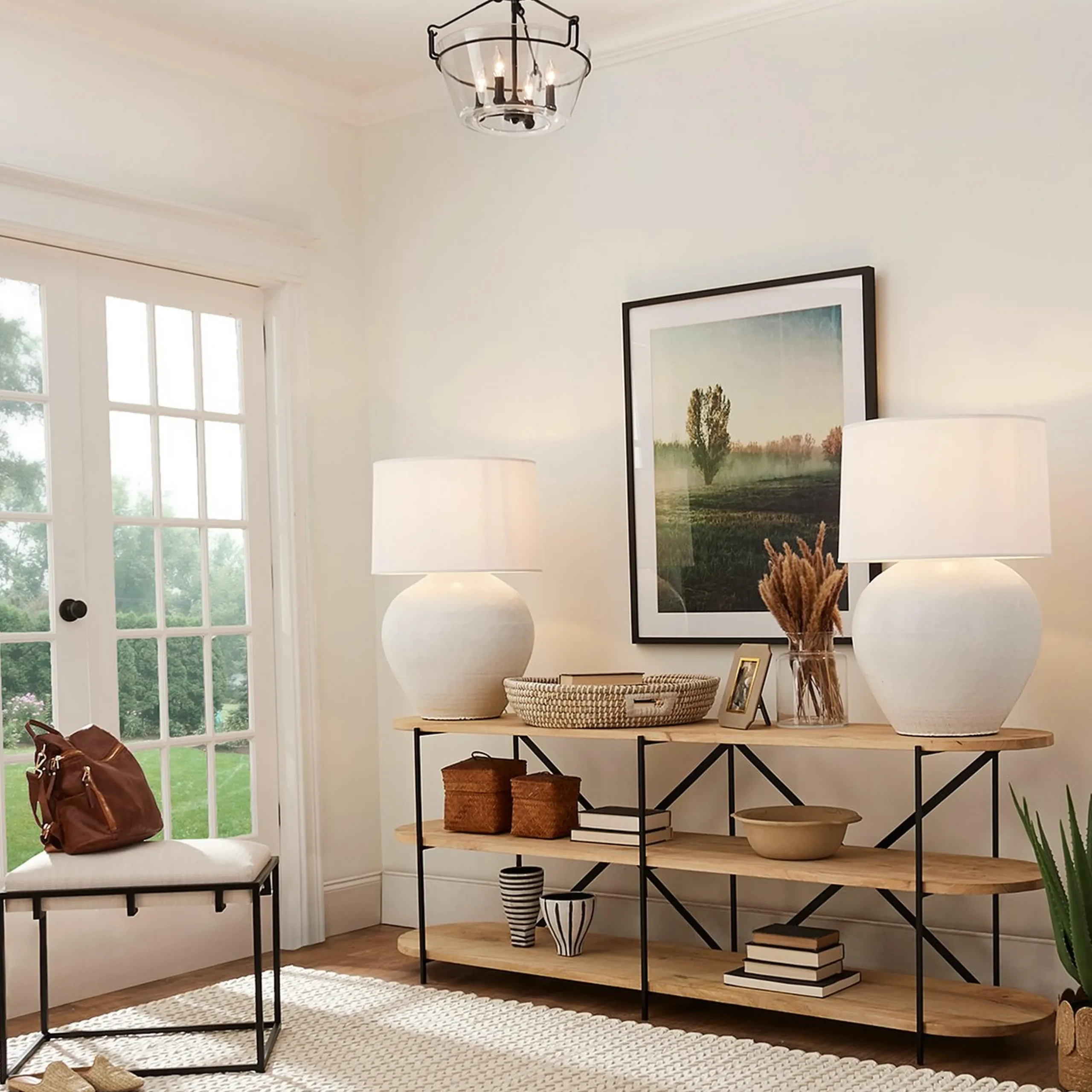 Rustic Glaze Table Lamp