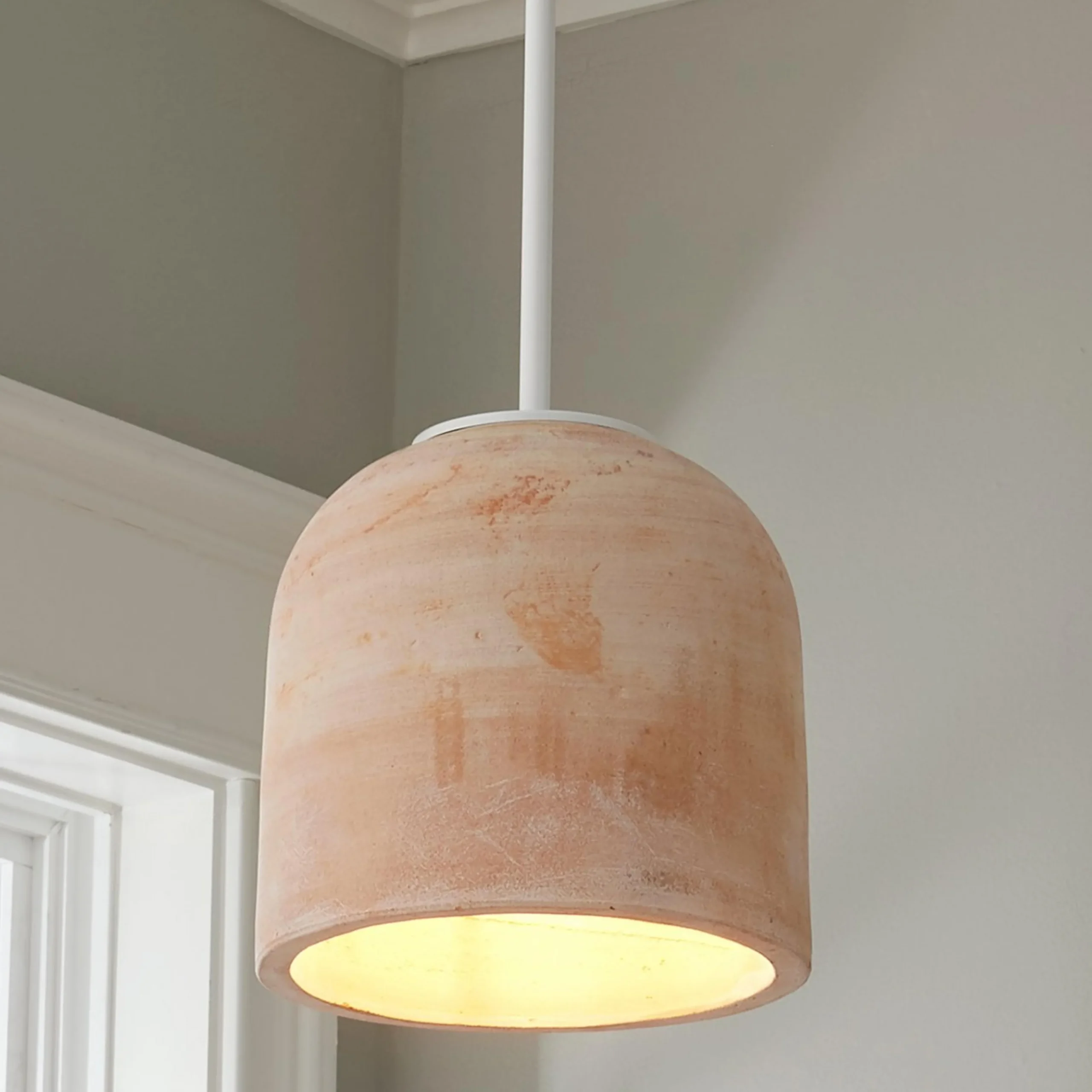 Rustic Terracotta Pendant