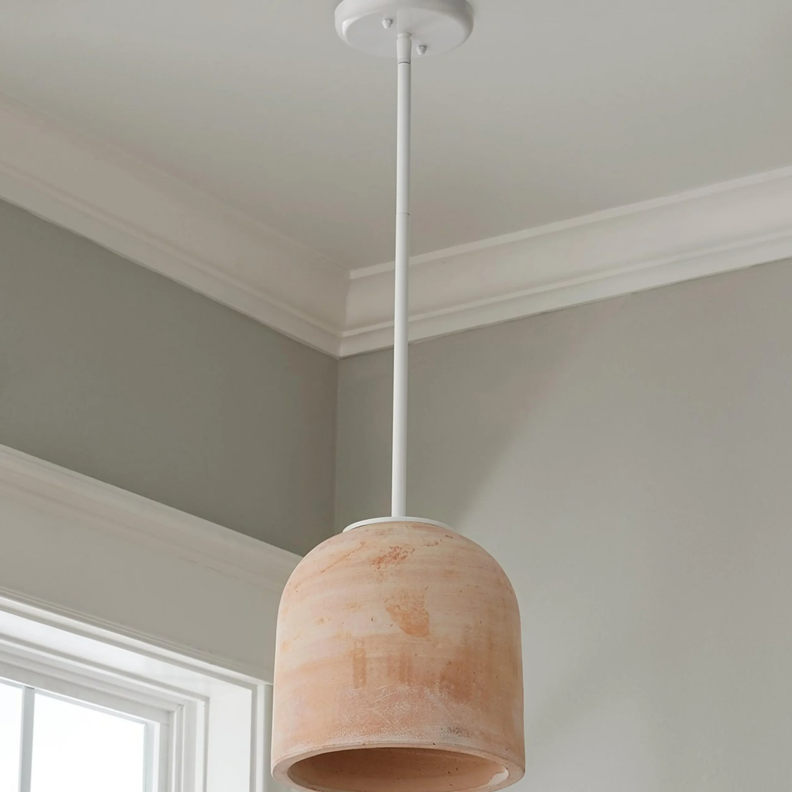 Rustic Terracotta Pendant