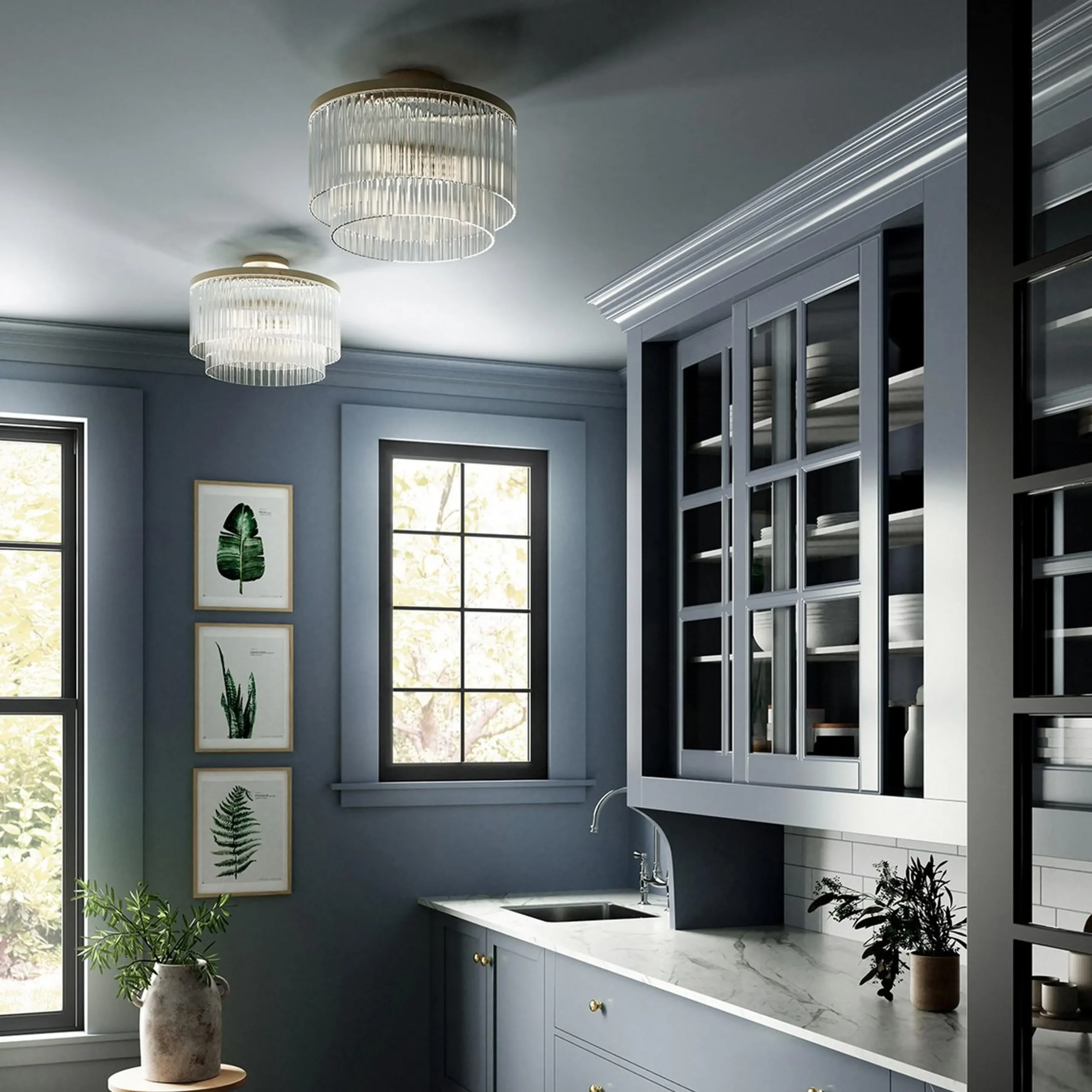 Ruthland Convertible Ceiling Light