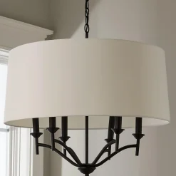 Sabrina Shaded Chandelier