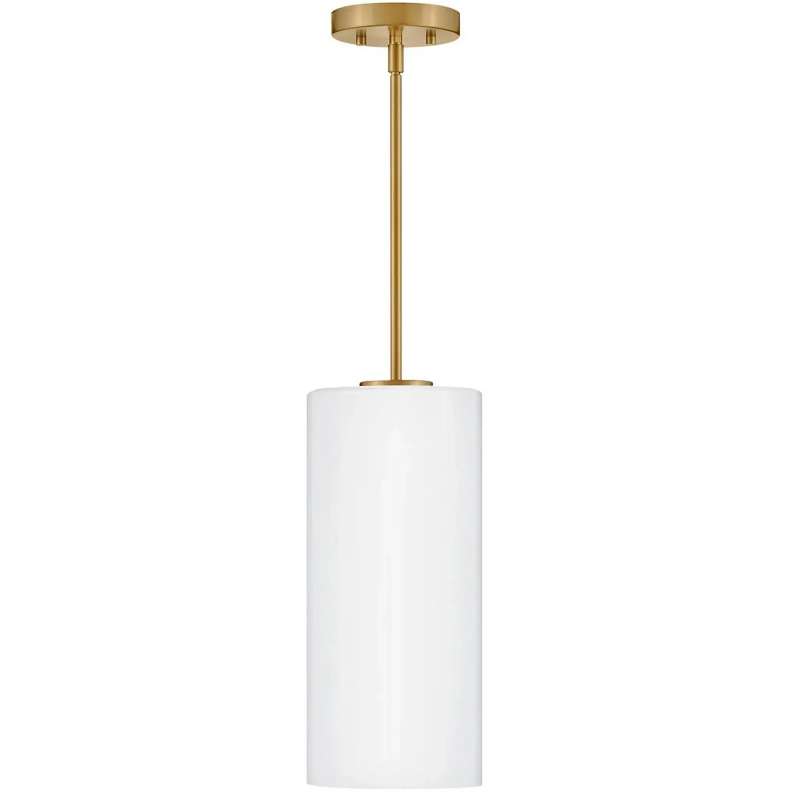 Salbris White Glass Pendant