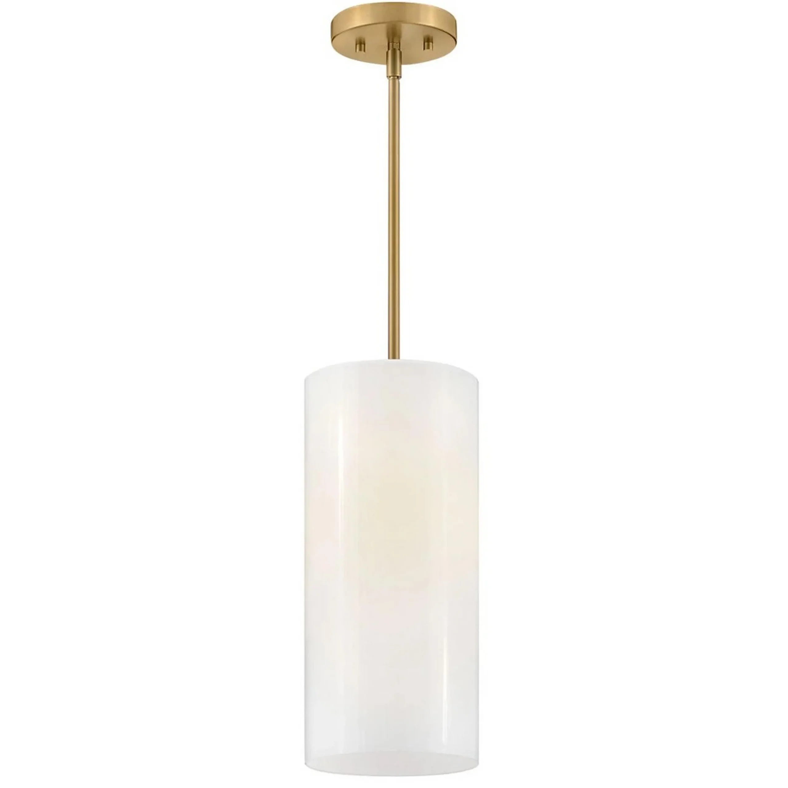 Salbris White Glass Pendant