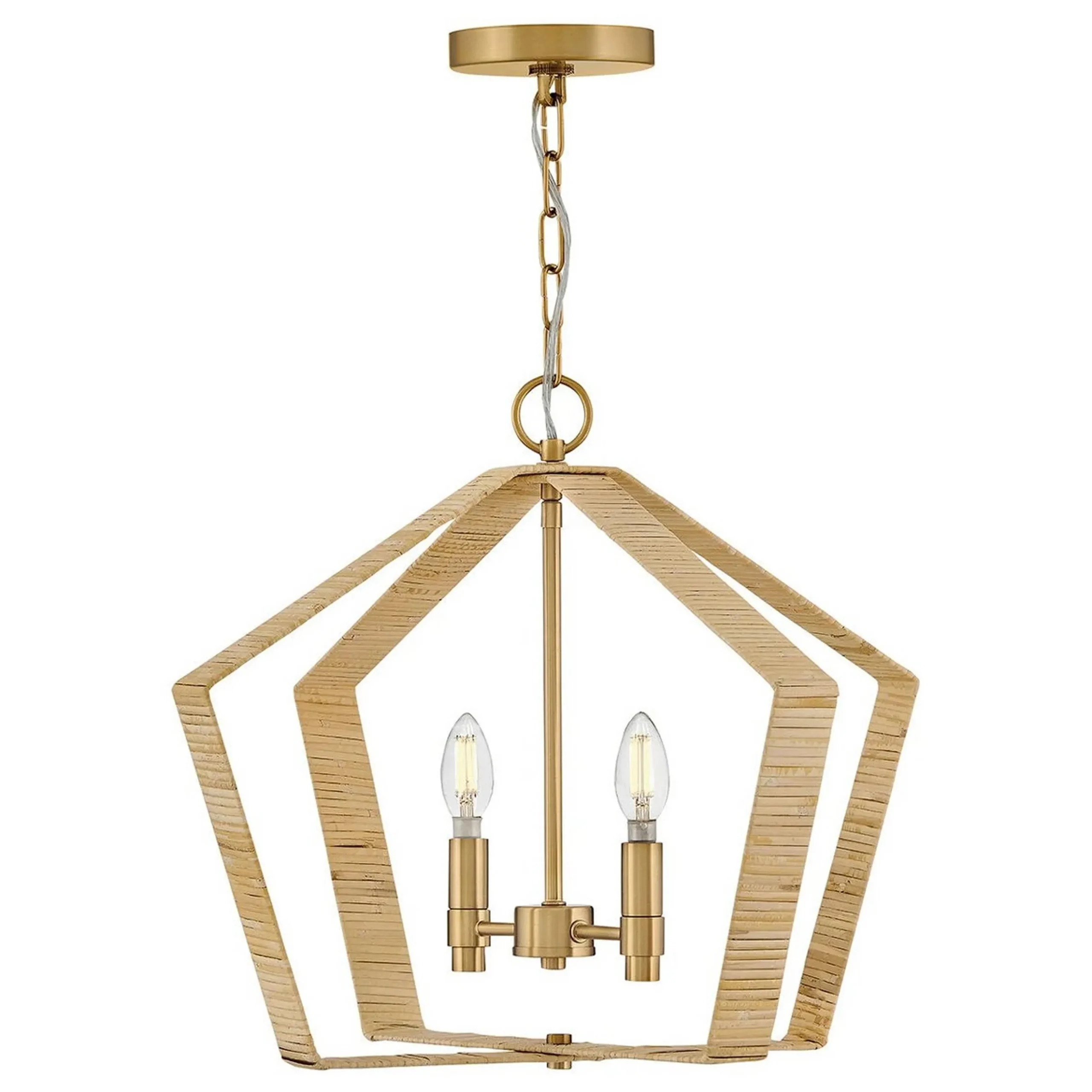 Sampriti Lantern - Rattan