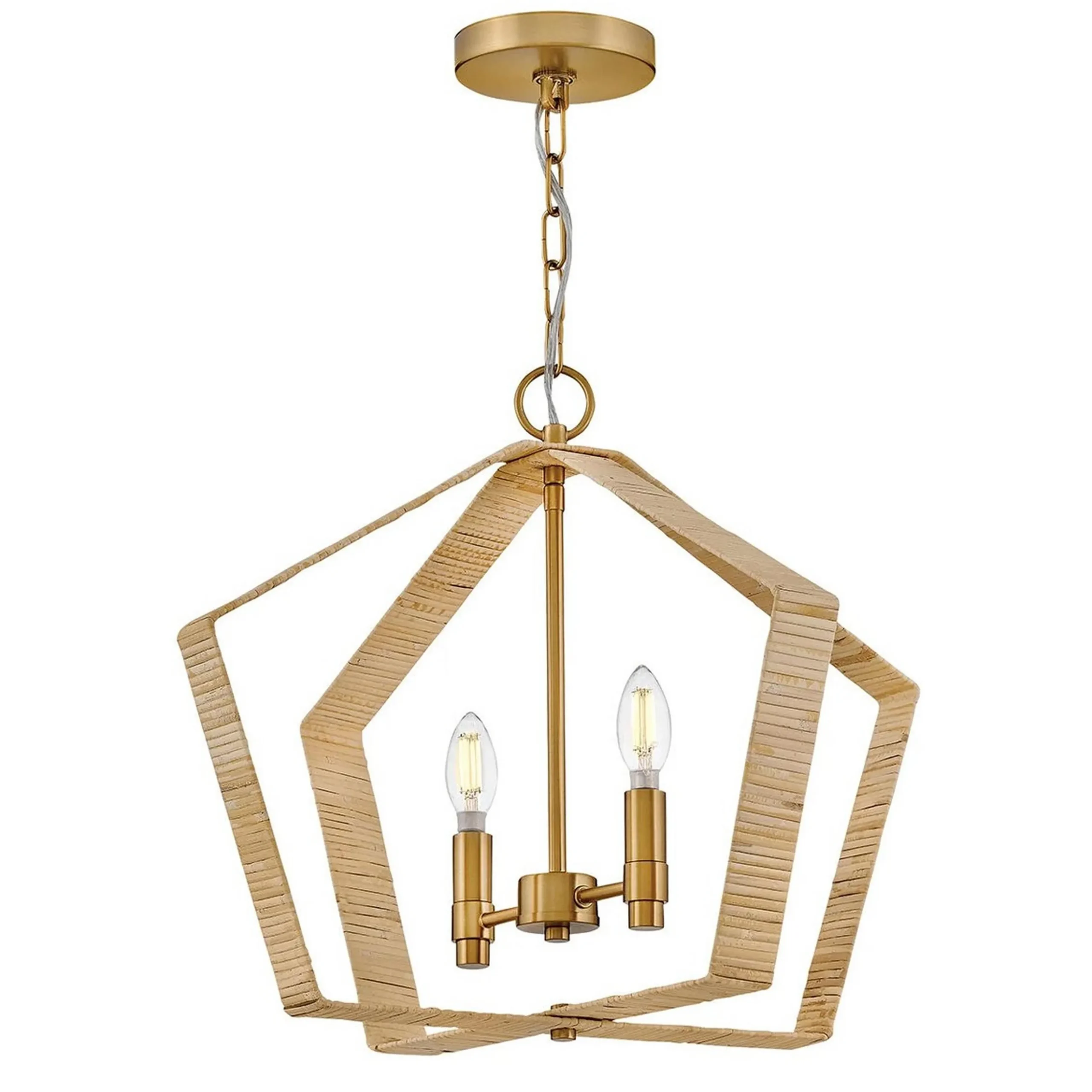 Sampriti Lantern - Rattan