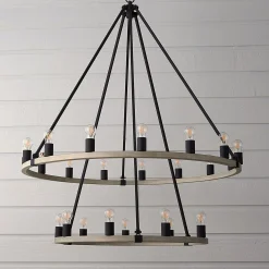 Sandpiper Two-Tier Chandelier - 24 Light