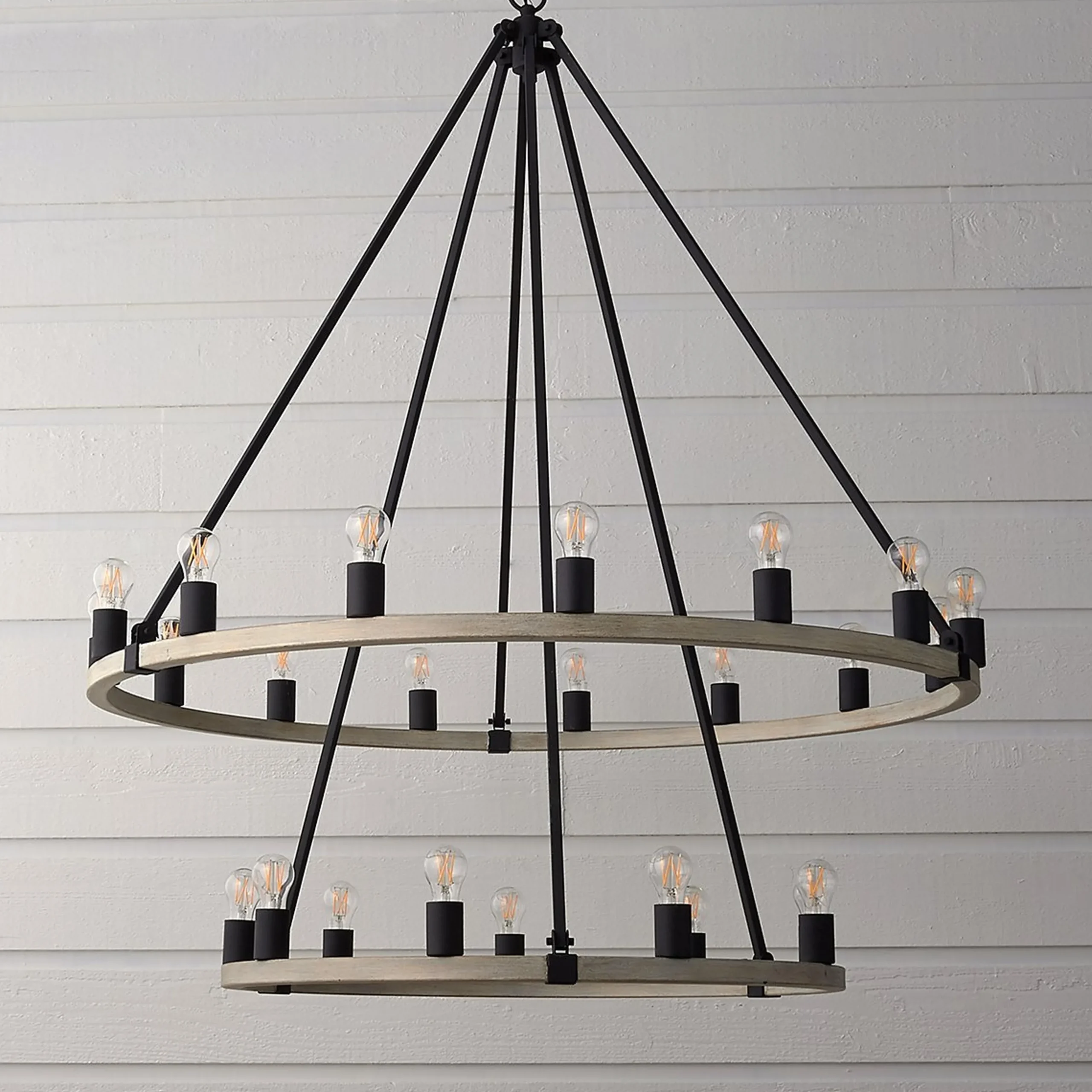 Sandpiper Two-Tier Chandelier - 24 Light