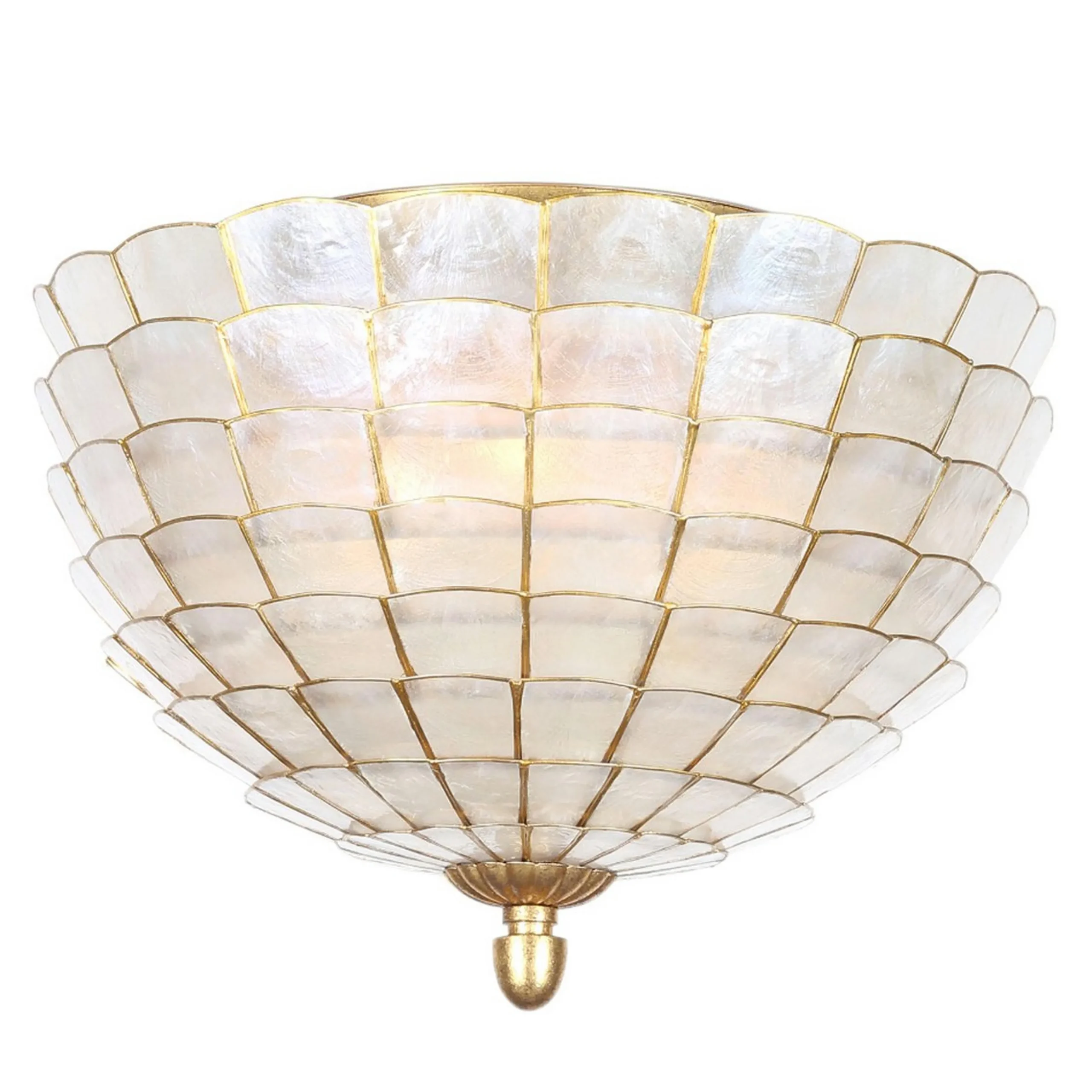 Sandra Capiz Ceiling Light