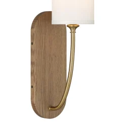 Santos Sconce - Wood