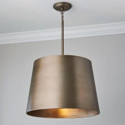 Saresh Indoor / Outdoor Drum Pendant