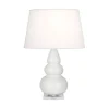 Sassy Ceramic Table Lamp - Lucite Base