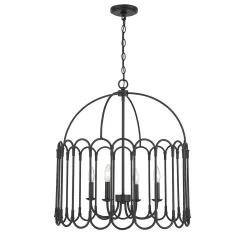 Scalloped Cage Lantern - Large