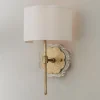 Scalloped Daisy Shade Sconce