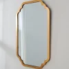 Scalloped Edge Mirror