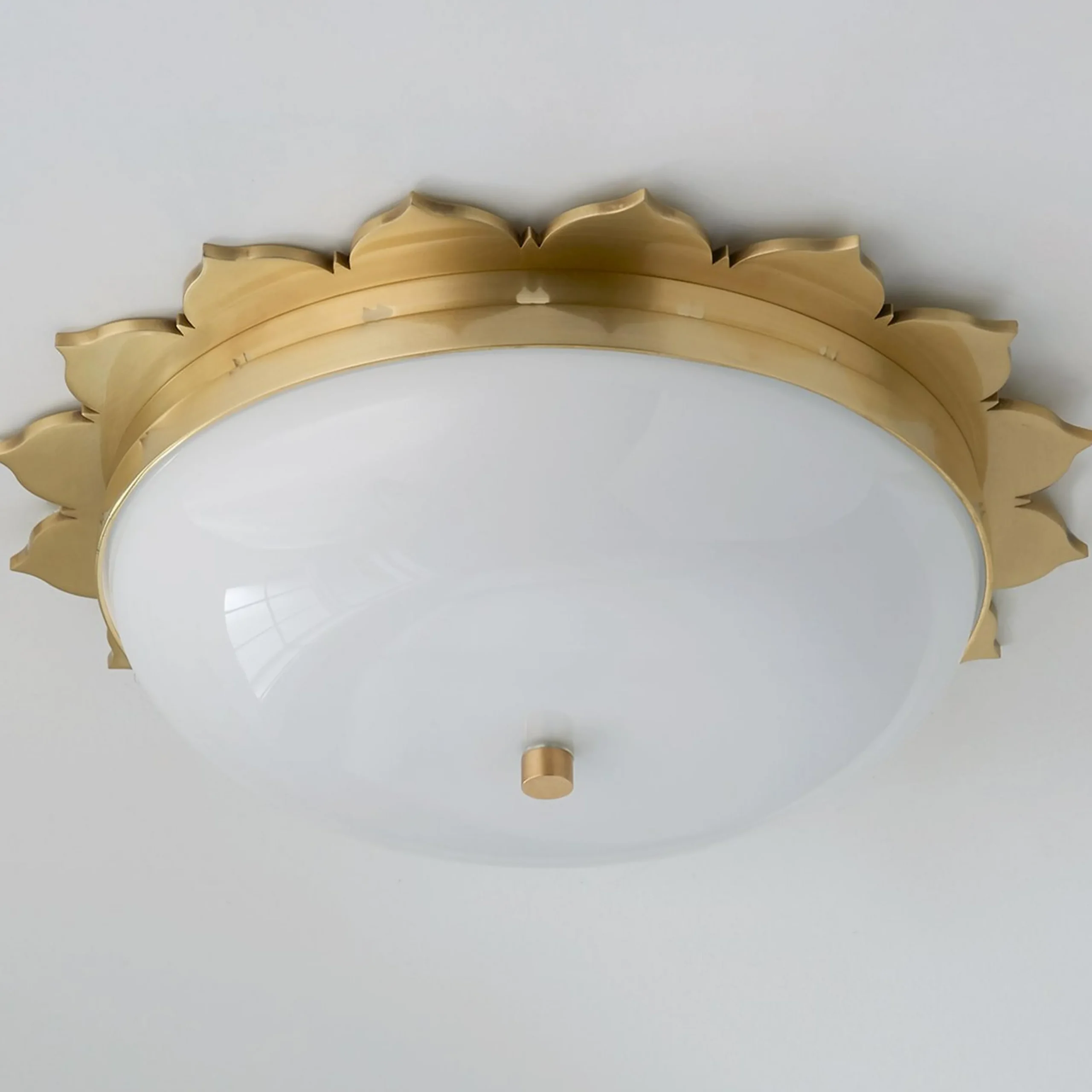 Scalloped Petals Ceiling Light