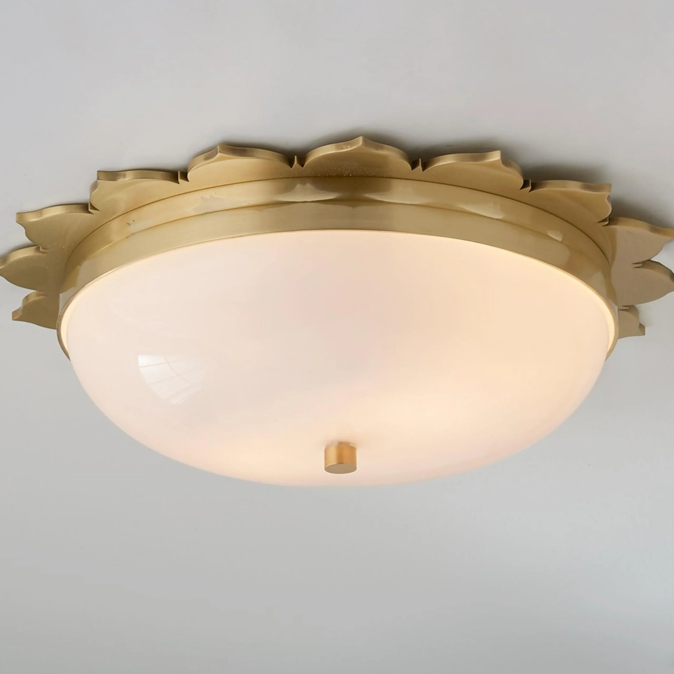 Scalloped Petals Ceiling Light