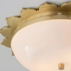 Scalloped Petals Ceiling Light