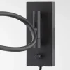Script Swing Arm Sconce