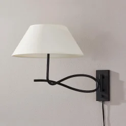 Script Swing Arm Sconce