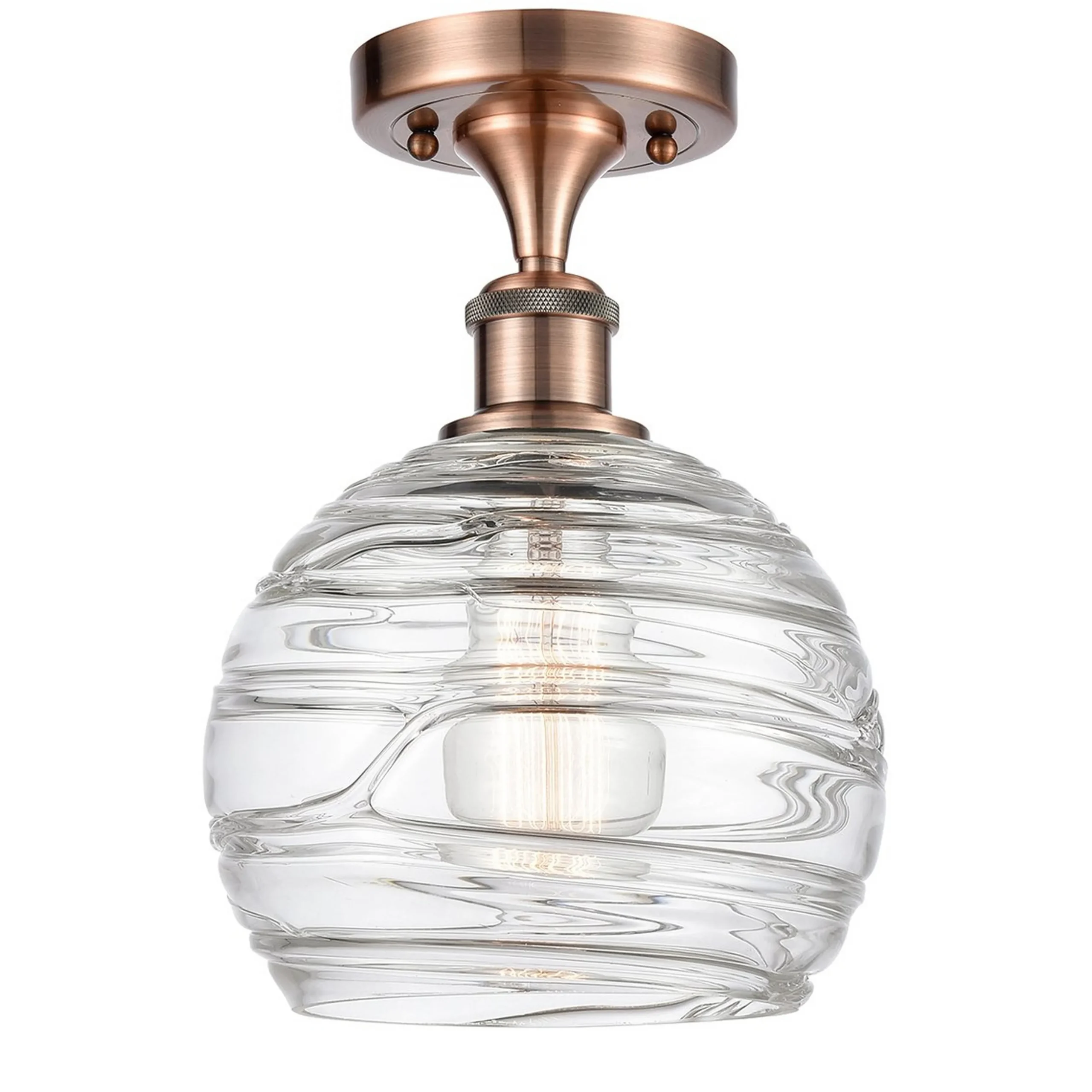 Sea Swell Semi-Flush Ceiling Light