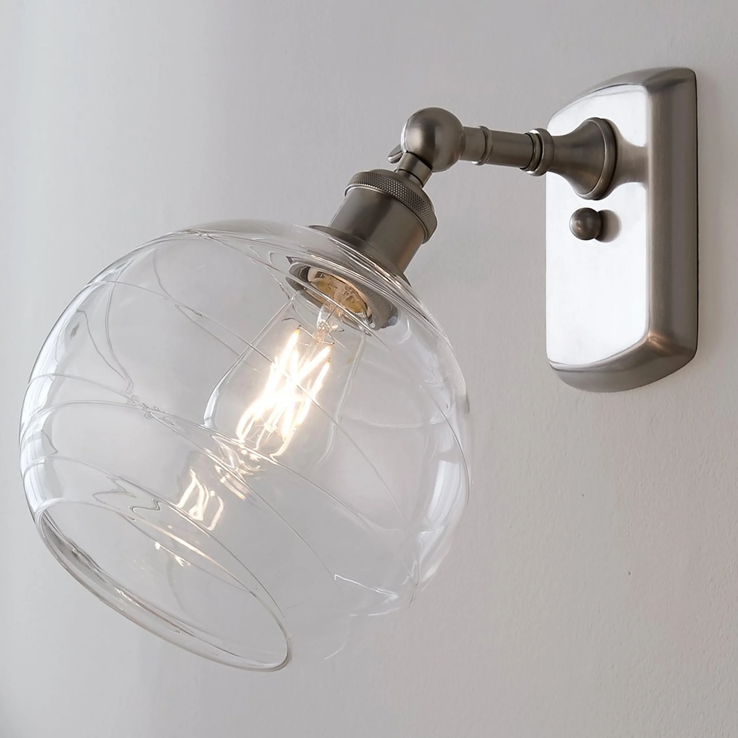 Sea Swell Swing Arm Sconce