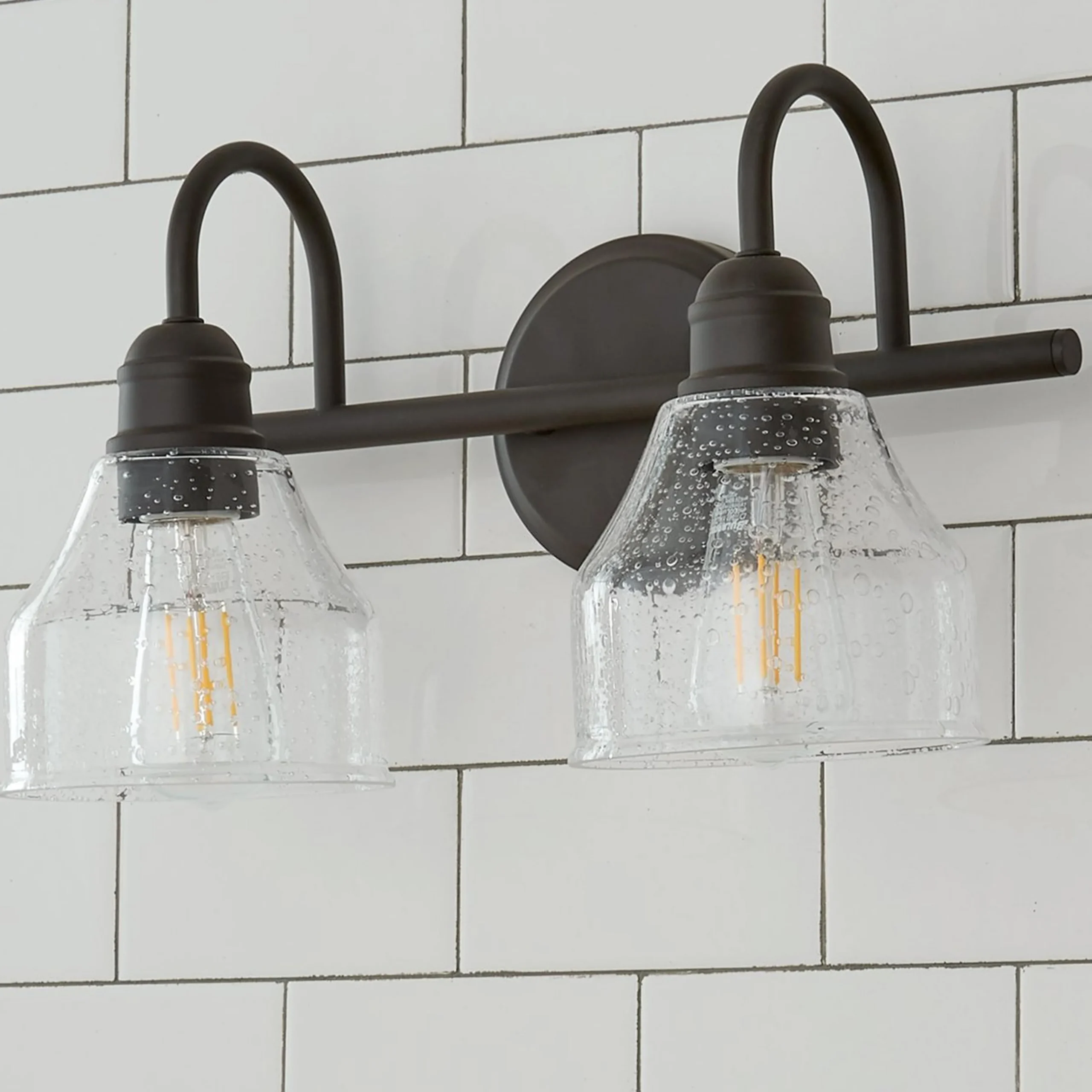 Seedy Gooseneck Vanity Light - 2 Light