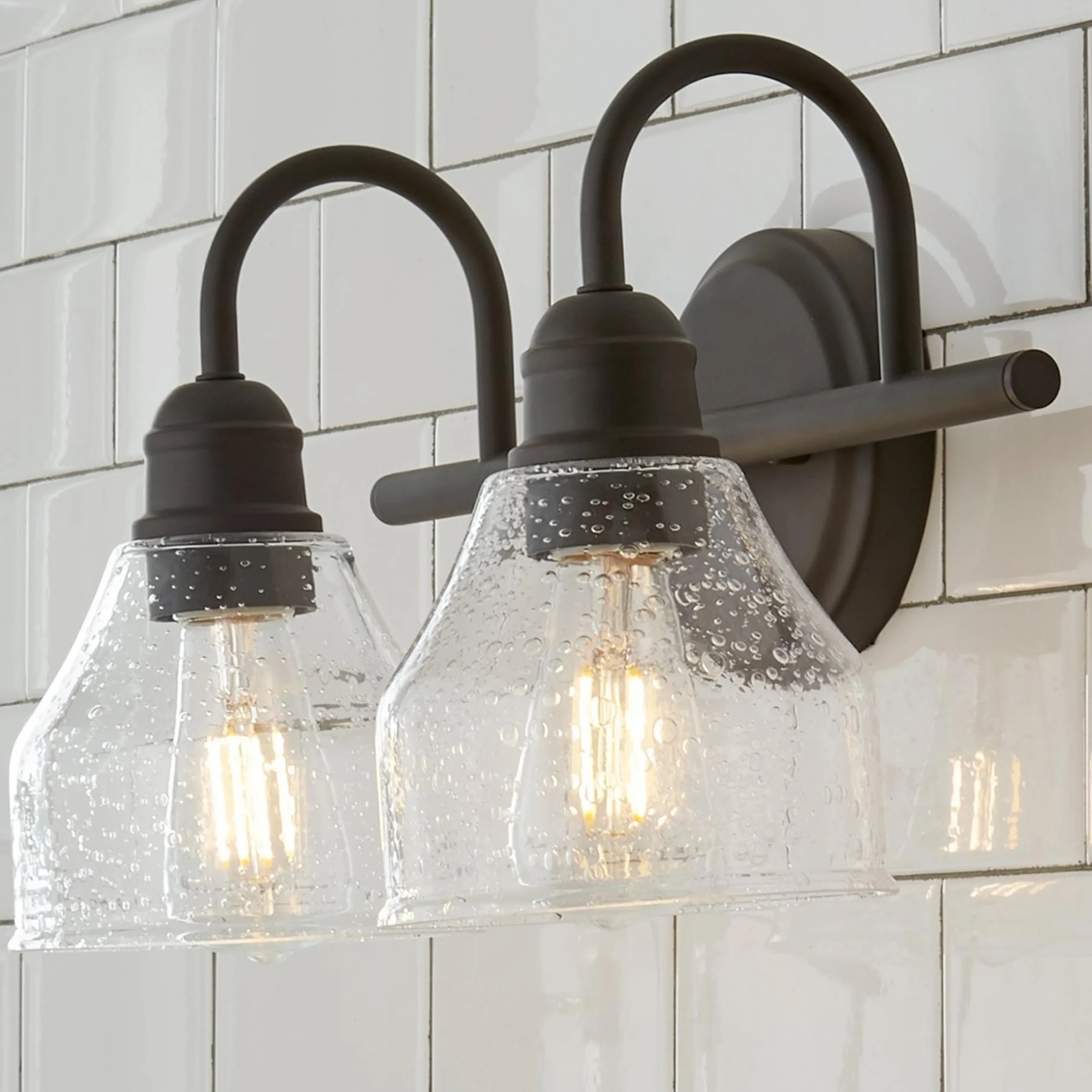 Seedy Gooseneck Vanity Light - 2 Light