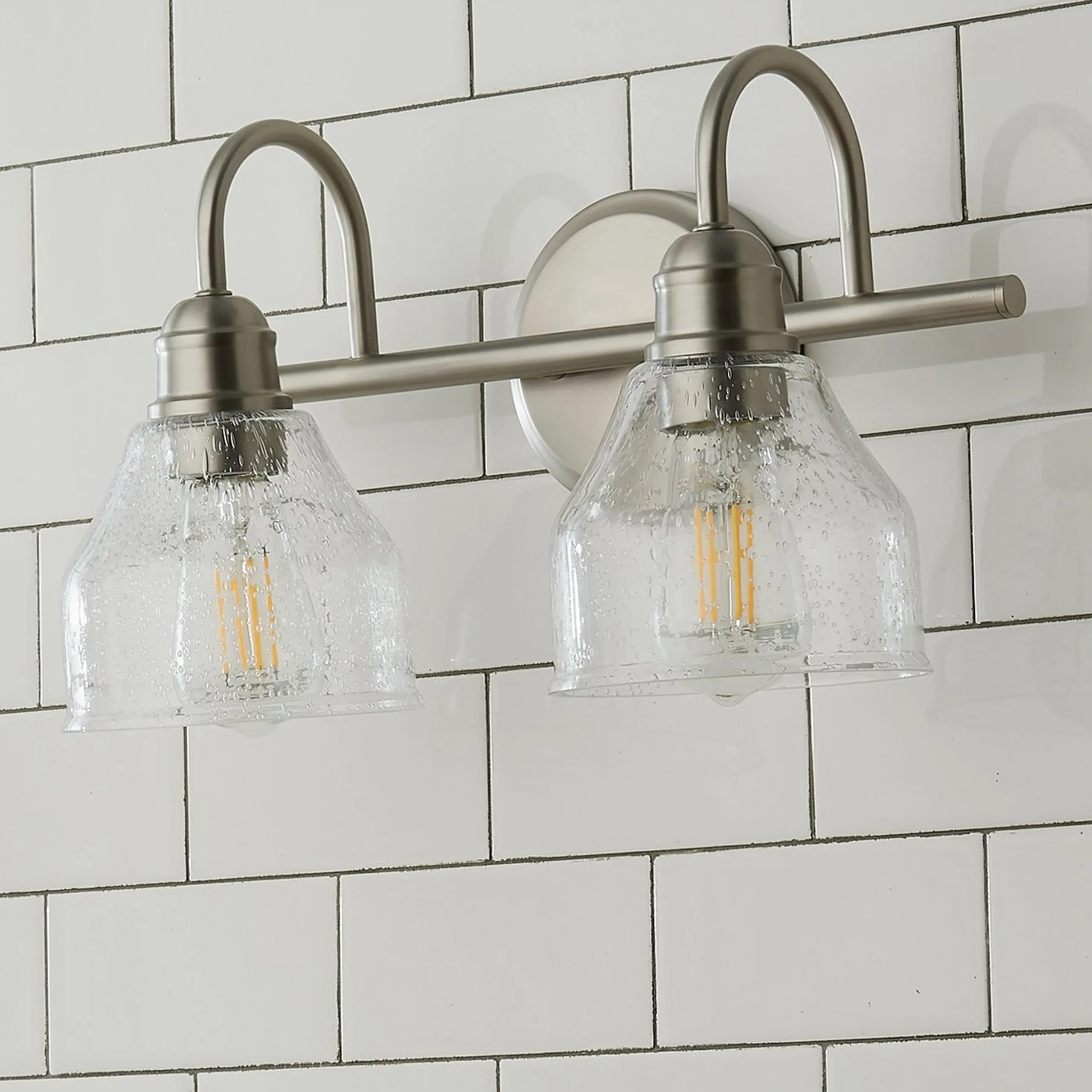 Seedy Gooseneck Vanity Light - 2 Light
