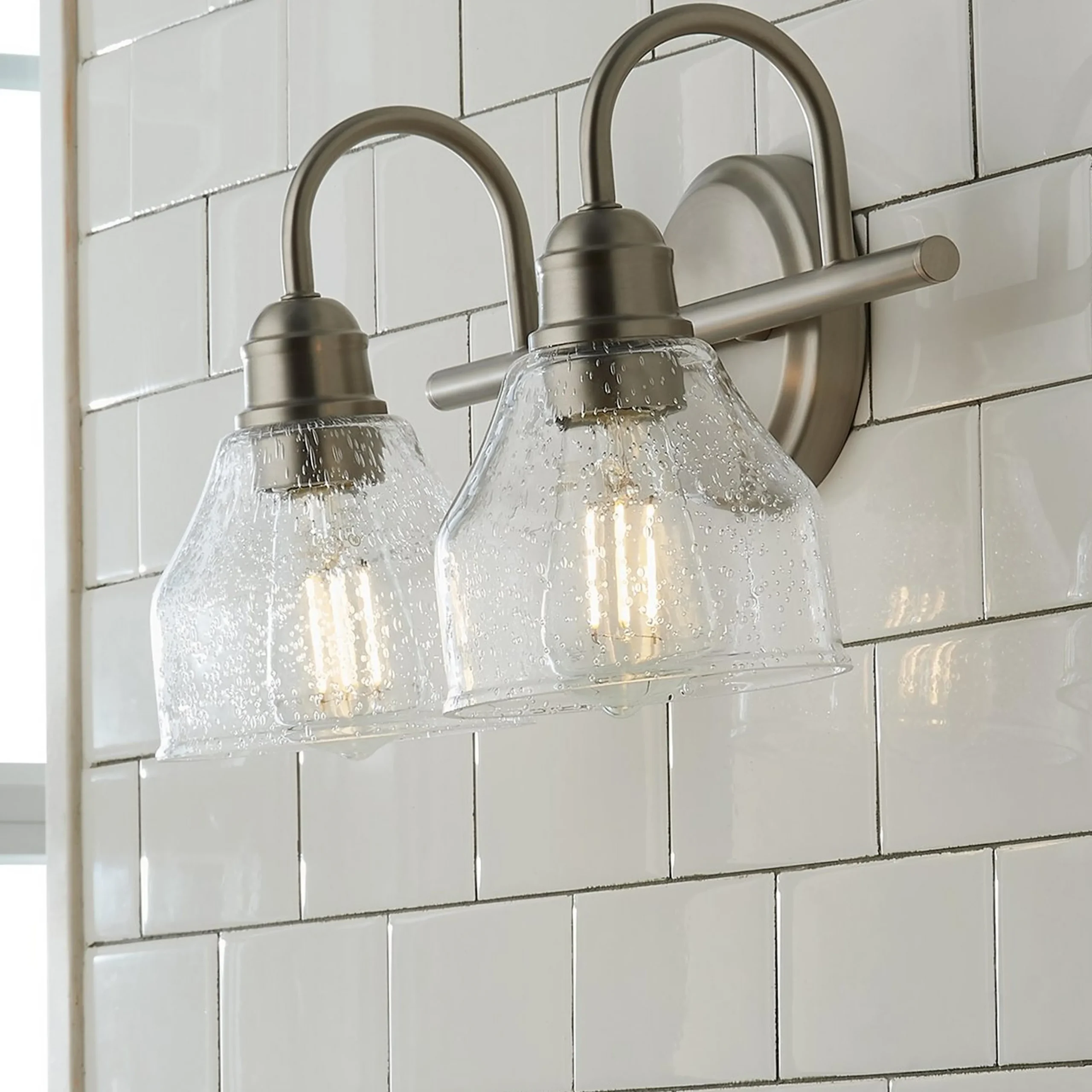 Seedy Gooseneck Vanity Light - 2 Light