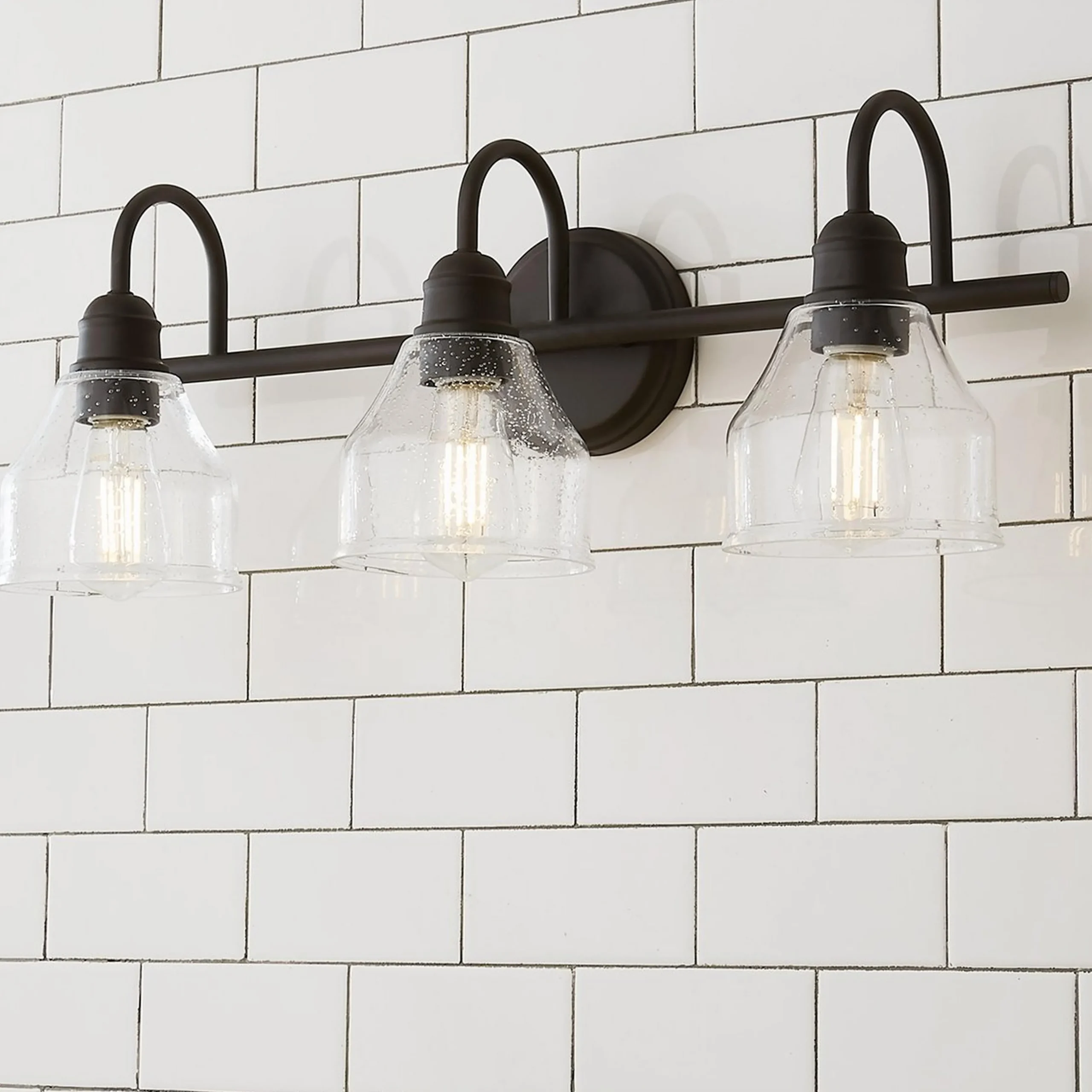 Seedy Gooseneck Vanity Light - 3 Light