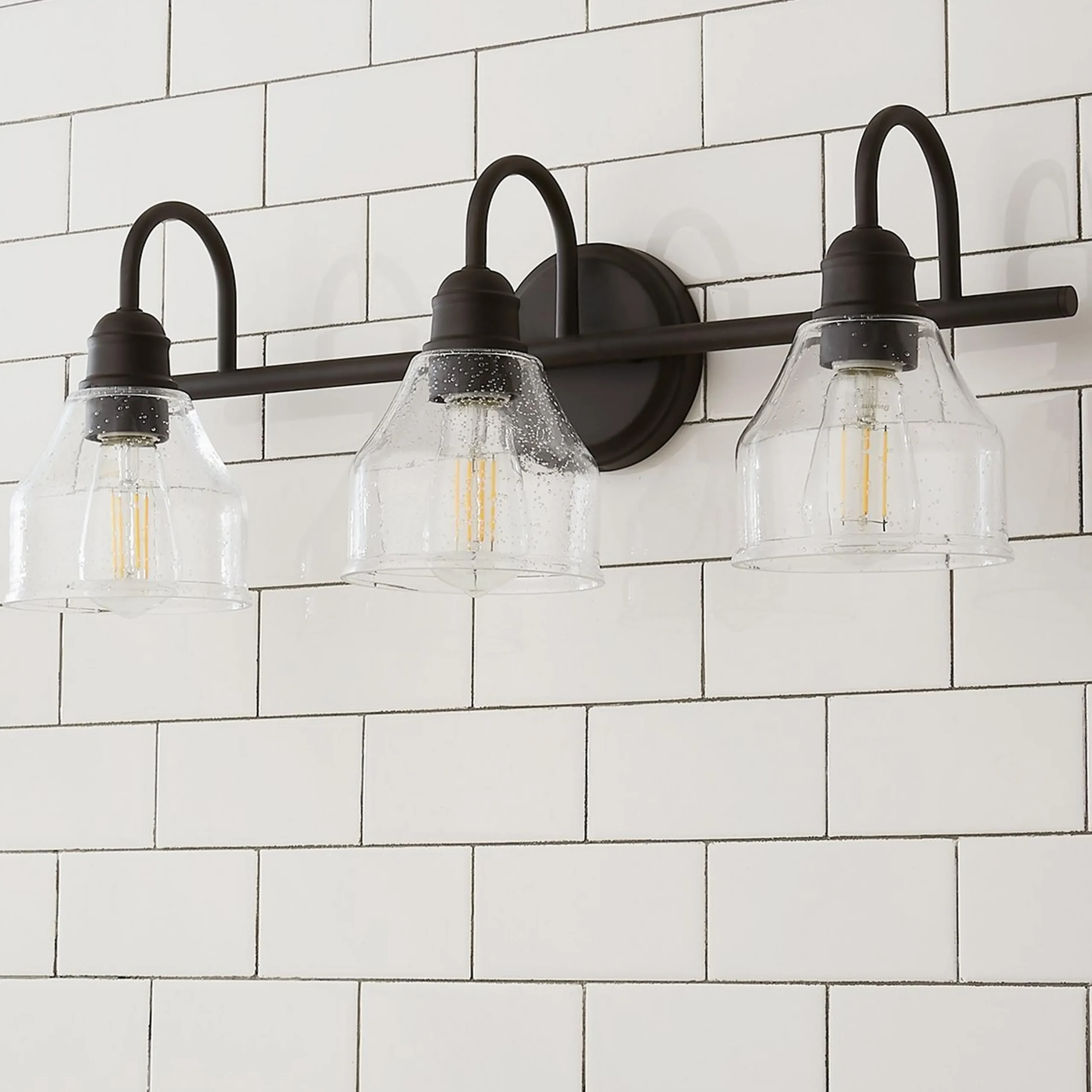 Seedy Gooseneck Vanity Light - 3 Light