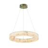 Septimus Ring Chandelier - Small - Genuine Alabaster