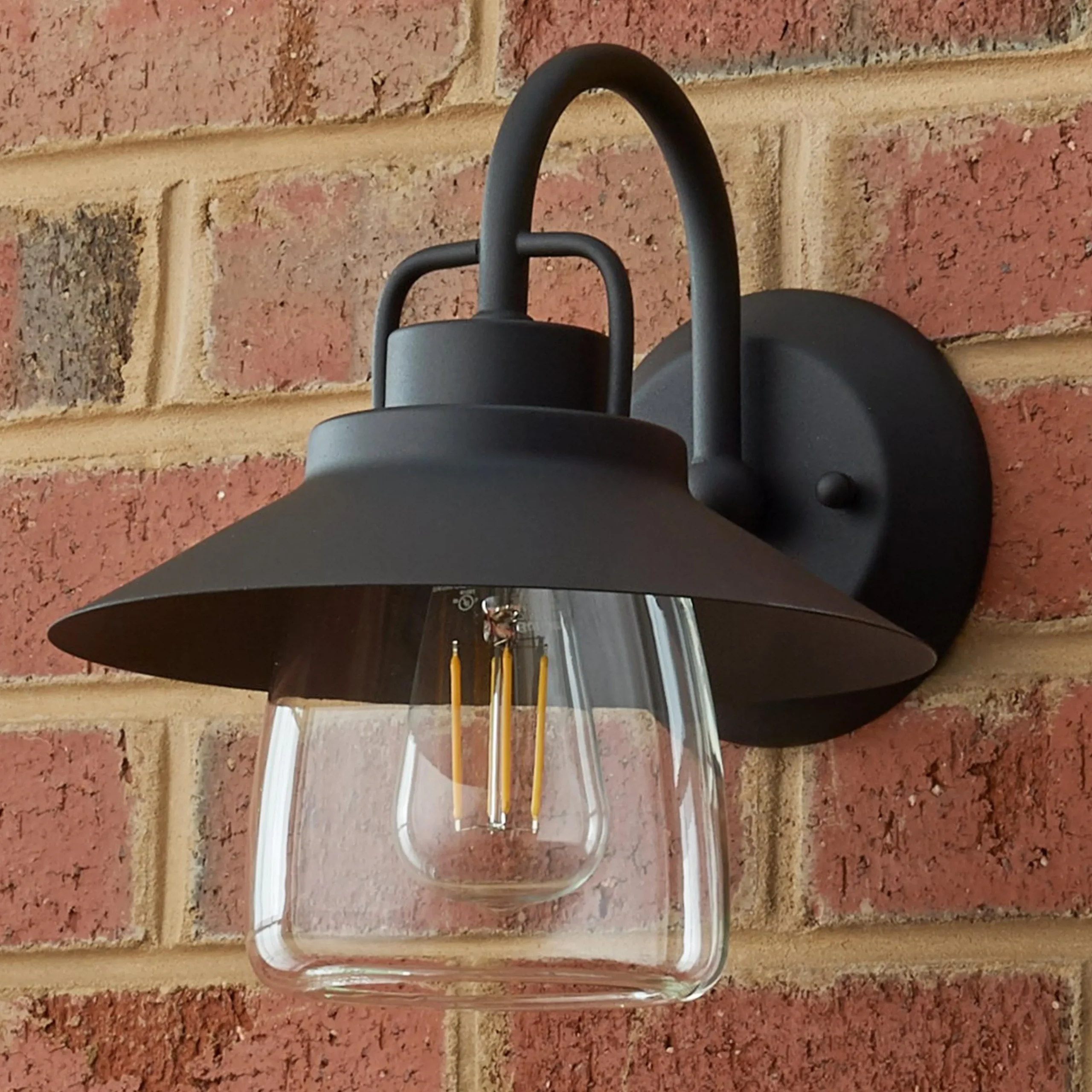 Shaded Firefly Outdoor Sconce