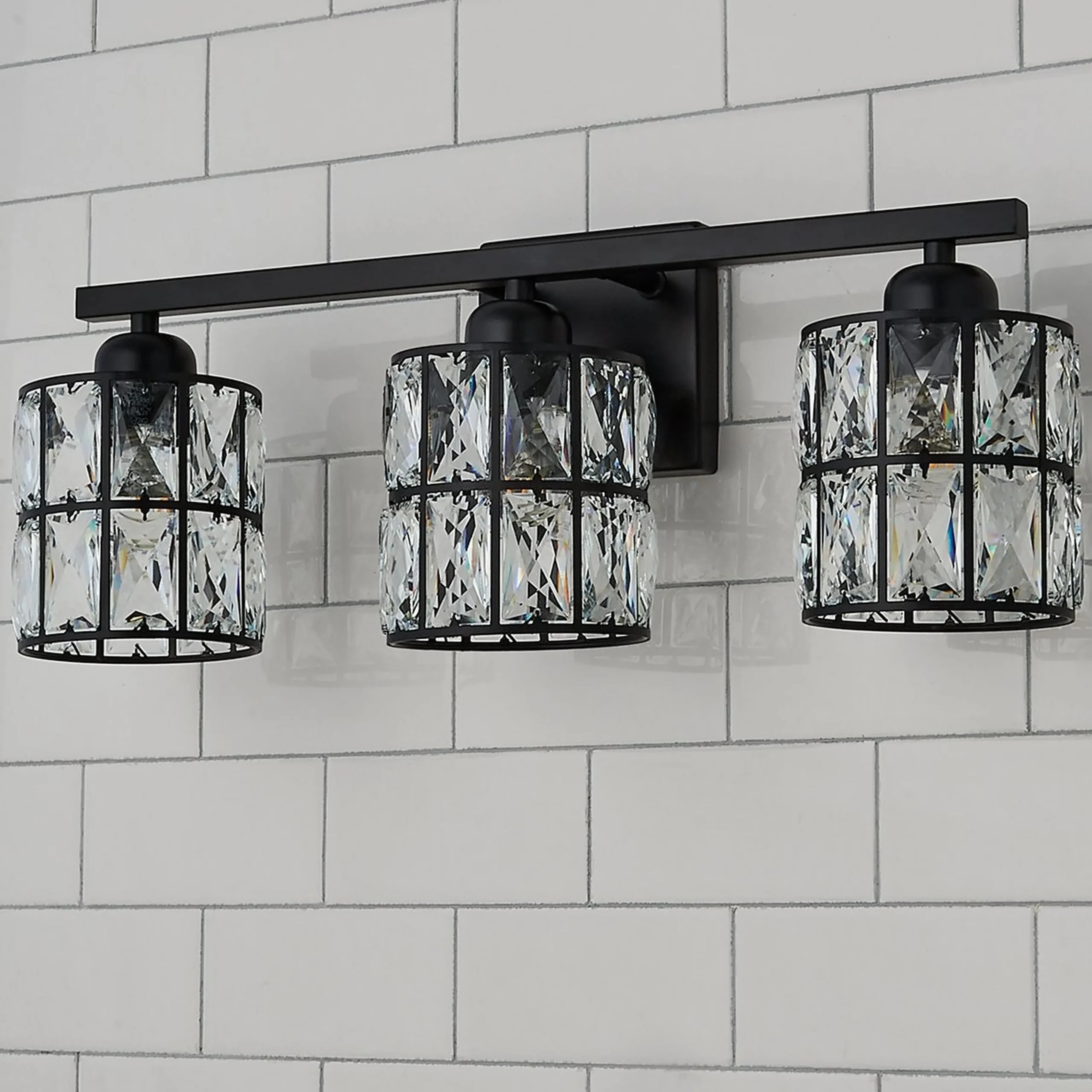 Simple Glam Vanity Light - 3 Light