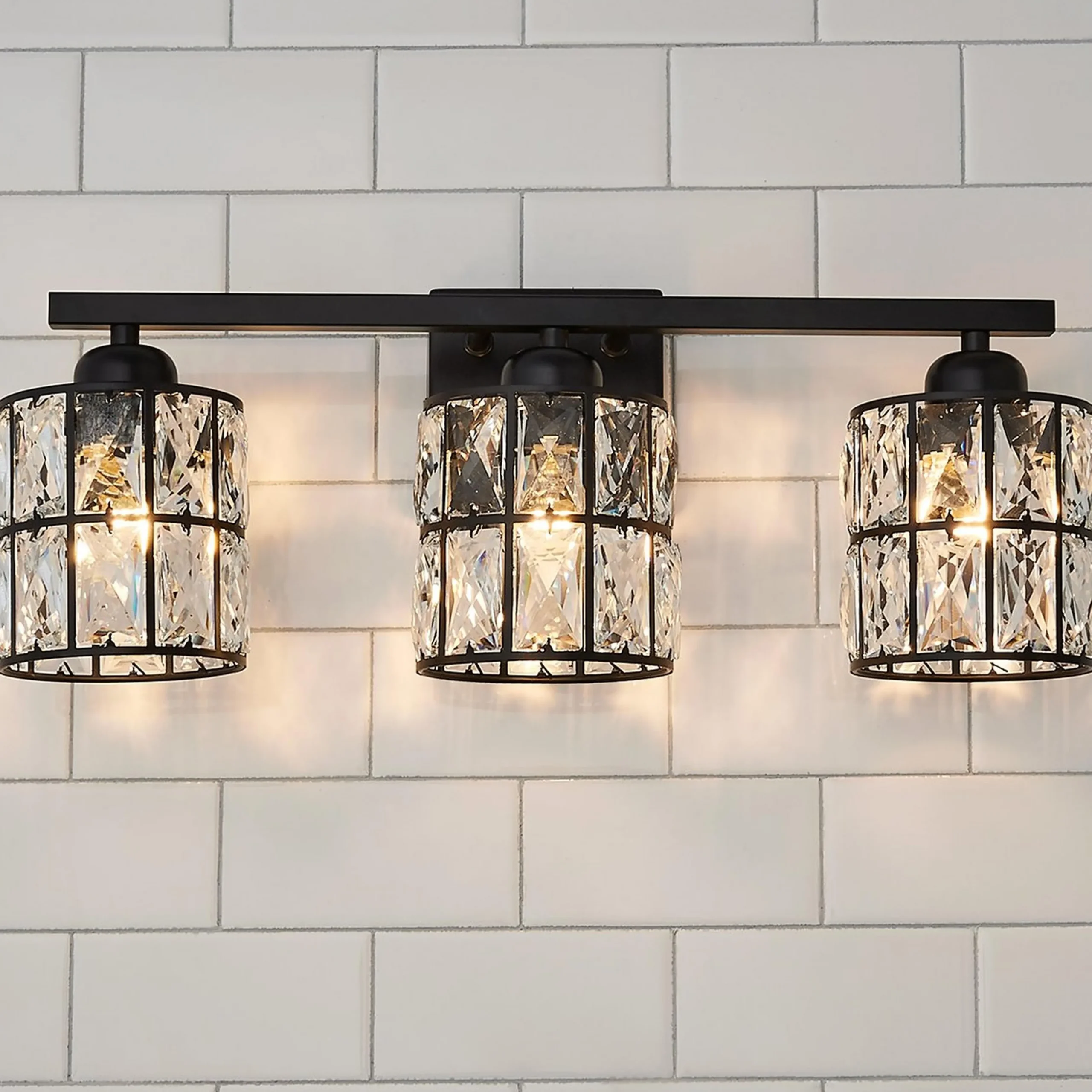 Simple Glam Vanity Light - 3 Light