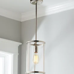 Simple Glass Cylinder Pendant