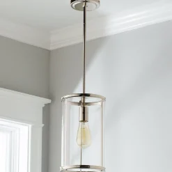 Simple Glass Cylinder Pendant