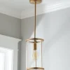 Simple Glass Cylinder Pendant