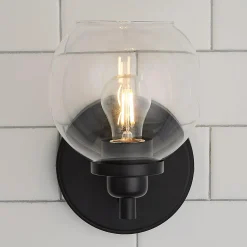 Simple Globe Bath Sconce
