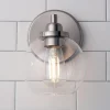 Simple Globe Bath Sconce