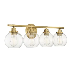Simple Globe Vanity Light - 4 Light