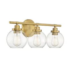 Simple Globe Vanity Light - 3 Light