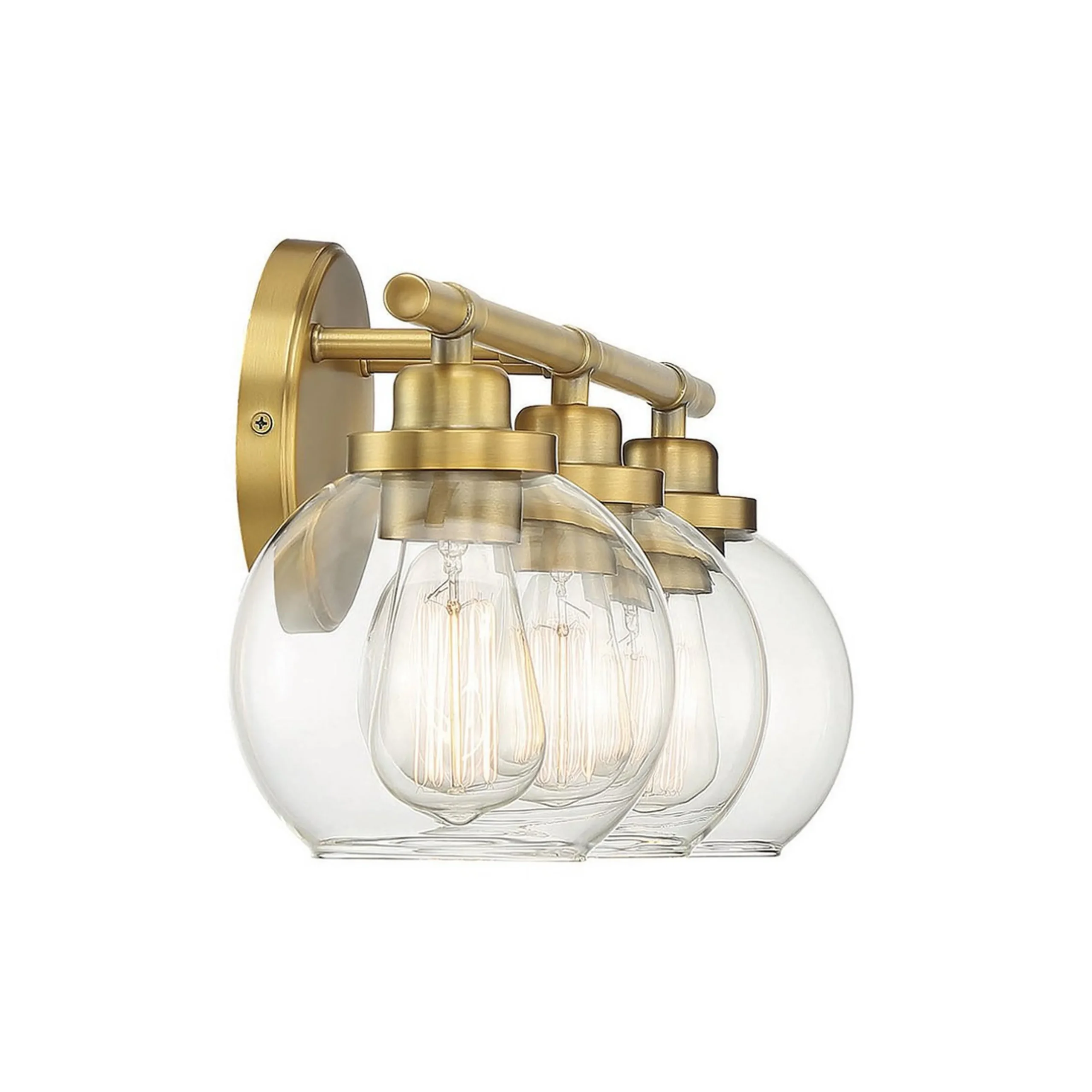 Simple Globe Vanity Light - 3 Light