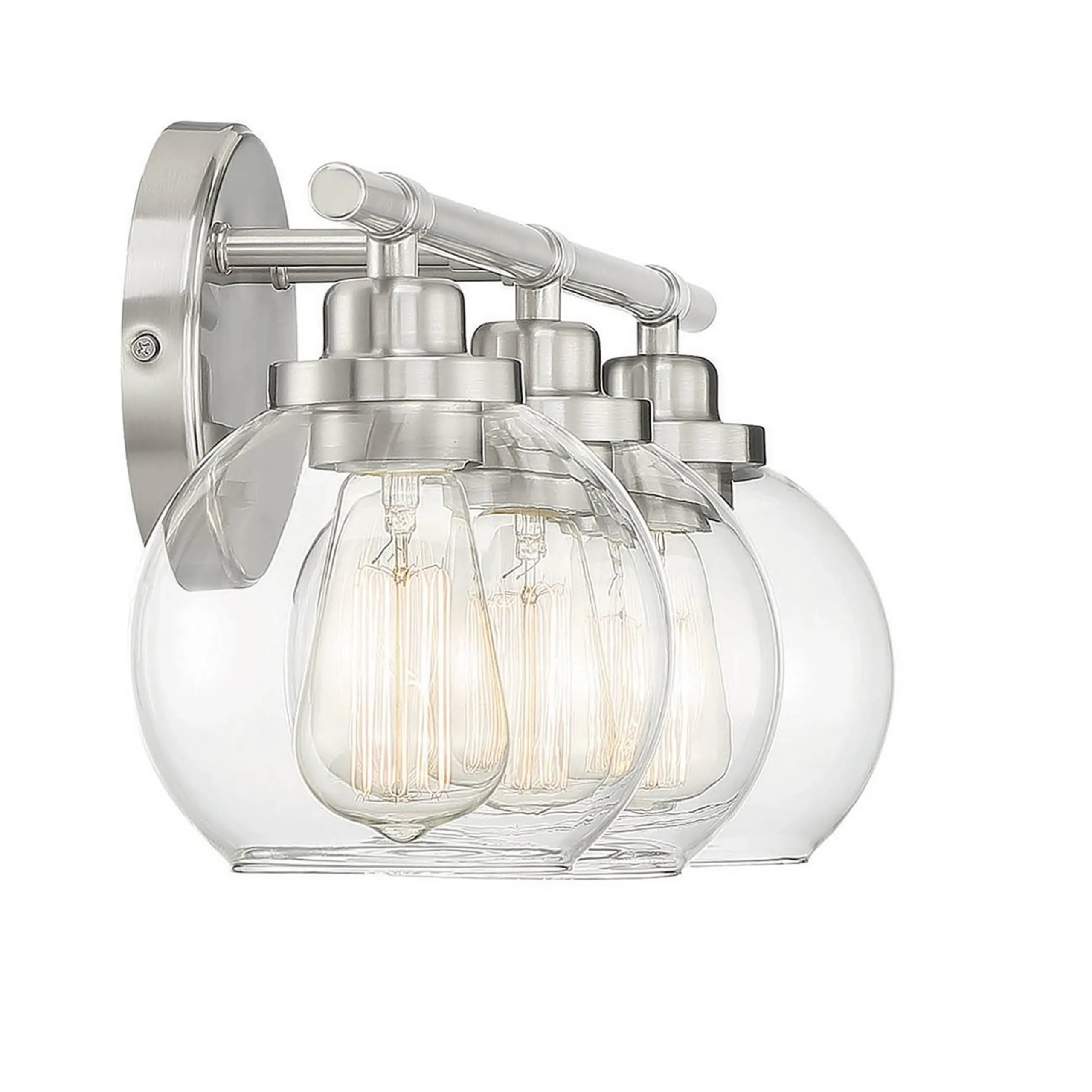 Simple Globe Vanity Light - 3 Light
