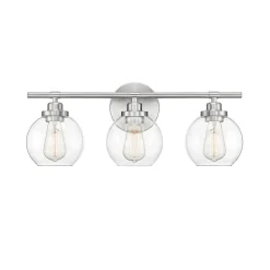Simple Globe Vanity Light - 3 Light