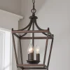 Simple Mini Pagoda Lantern - 3 Light