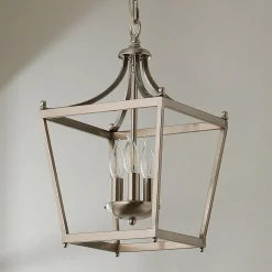Simple Mini Pagoda Lantern - 3 Light